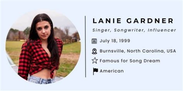 How old is Singer Lanie Gardner? Age, Wiki, Bio Boyfriend, Instagram