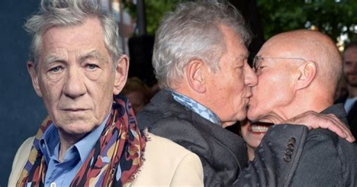 Ian McKellen And Brian Taylor
