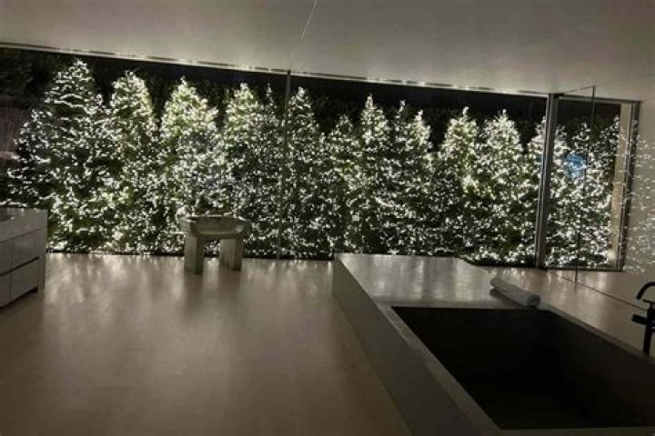 Kim Kardashian's Christmas Decorations Are Definitely... Something |