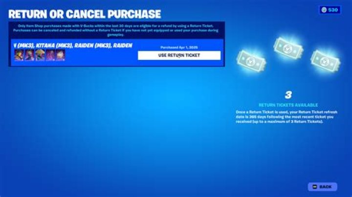 Players Can Now Refund 'Fortnite' Skins for Unwanted Items Here's How |