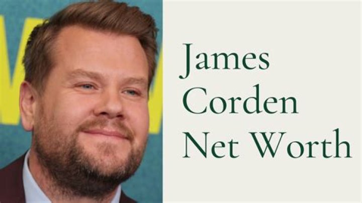 Unveiling James Corden's Net Worth: Secrets And Revelations