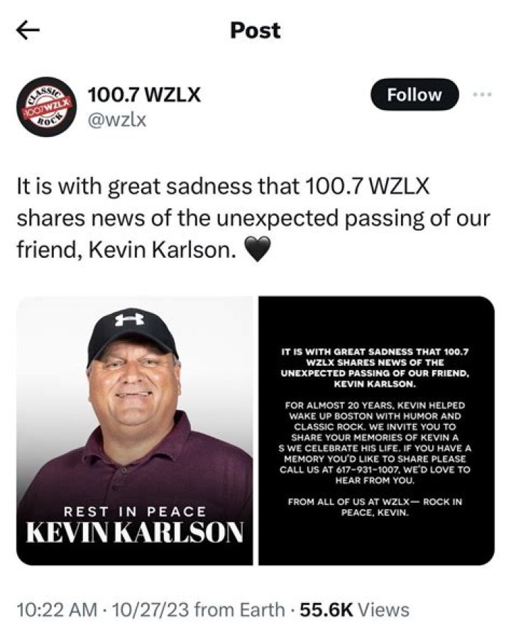 Unveiling The Truth Behind Kevin Carlson's WZLX Obituary